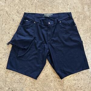 Jacquemus Le Gadjo Cargo Carpenter Baggy Shorts 54 10” 36